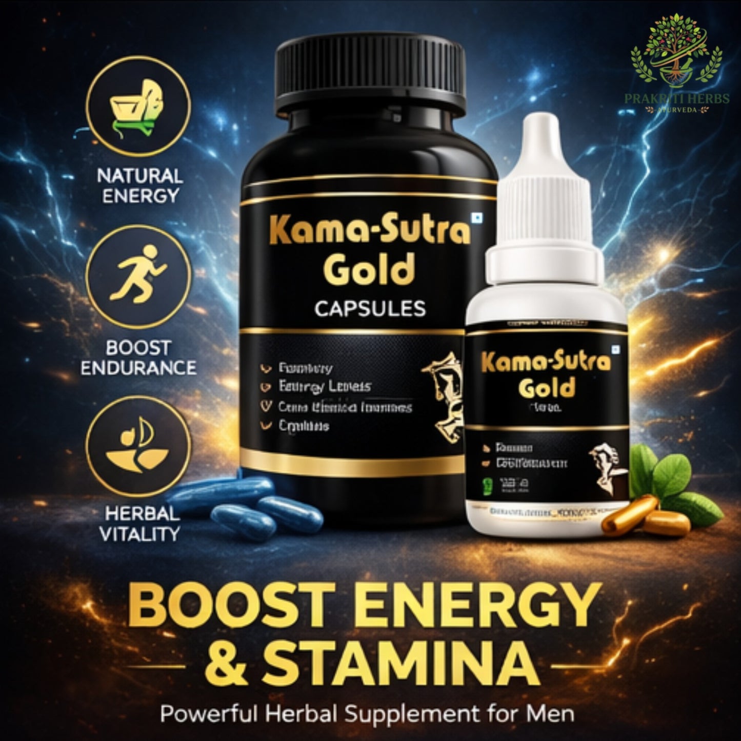 Kama Sutra Herbal Power Boost Capsules